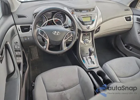 2013 Hyundai Elantra Gls from USA, damaged, VIN KMHDH4AE6DU527059